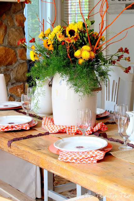 Centerpiece table for Holiday