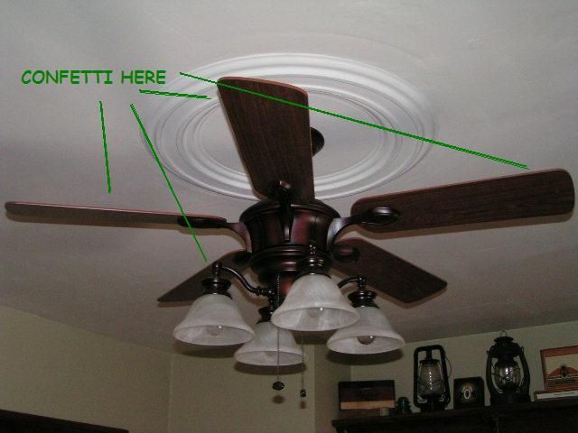 Confetti Ceiling Fan