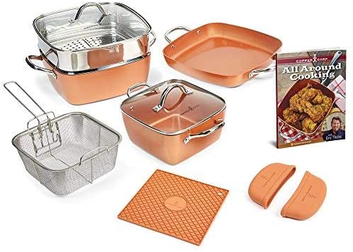 Copper Chef Non-Stick Cookware Set
