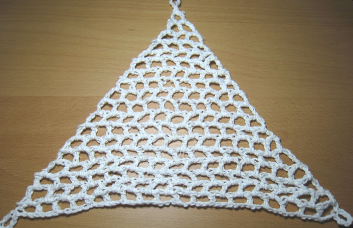 Crochet storage hammock