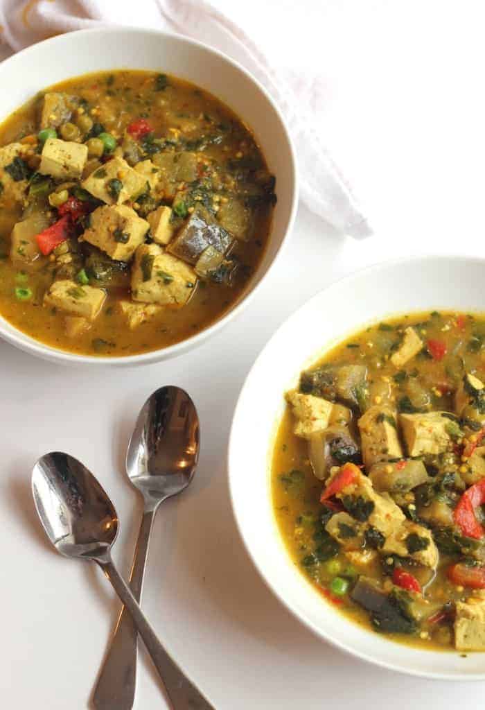 Crockpot Vegetable Curry with Tofu