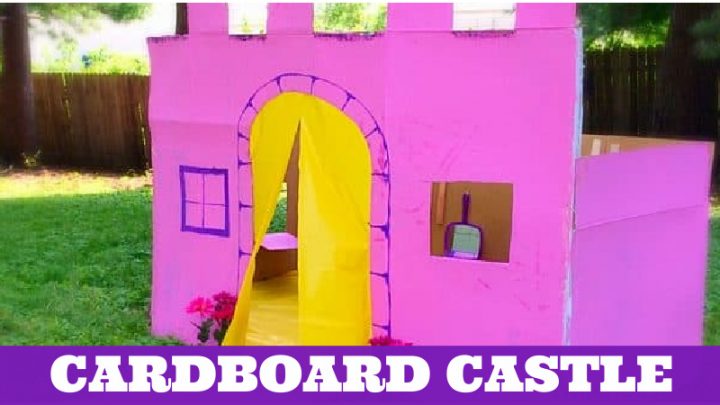 cardboard box house Cute Cardboard Castle