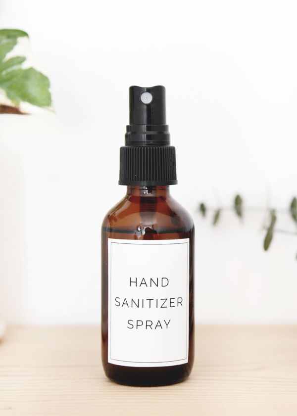 DIY Hand Sanitizer Spray Eucalyptus