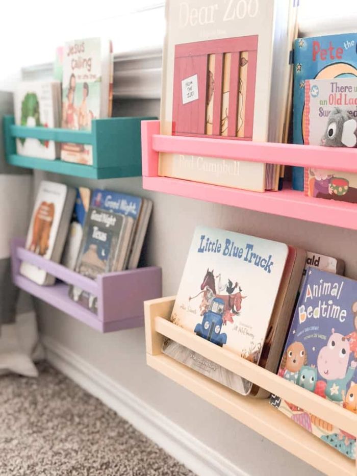 DIY Kid-Sized Bookshelf