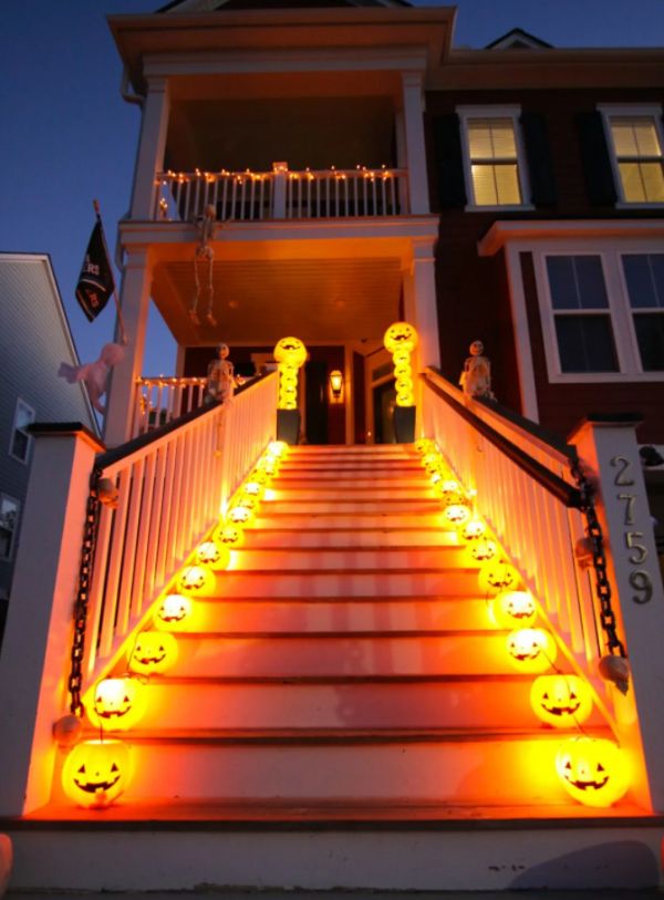 DIY Pumpkin Lights