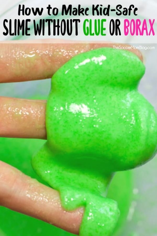 DIY Slime with No Glue Recipe