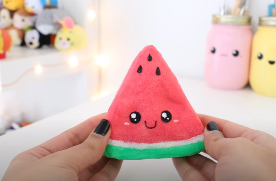DIY Watermelon Squishy