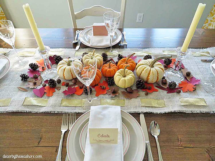 Decorate Your Thanksgiving Table on a Budget