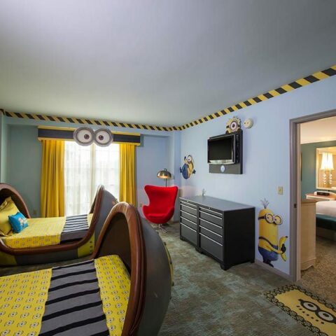 Despicable Me Kids Suite at Loews Portofino Bay Hotel