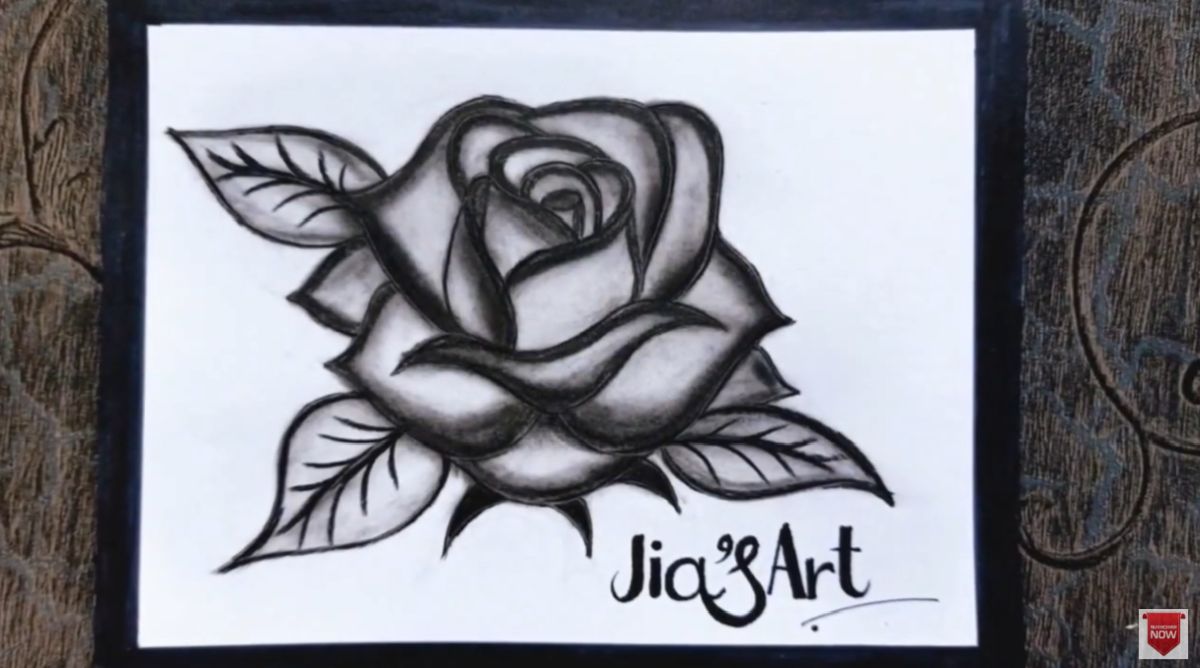 Draw a Rose in 5 Simple Steps