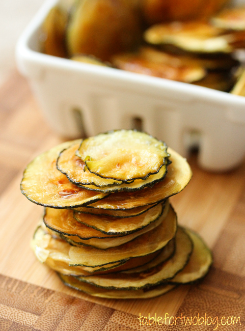 Easy Oven-Baked Zucchini Chips