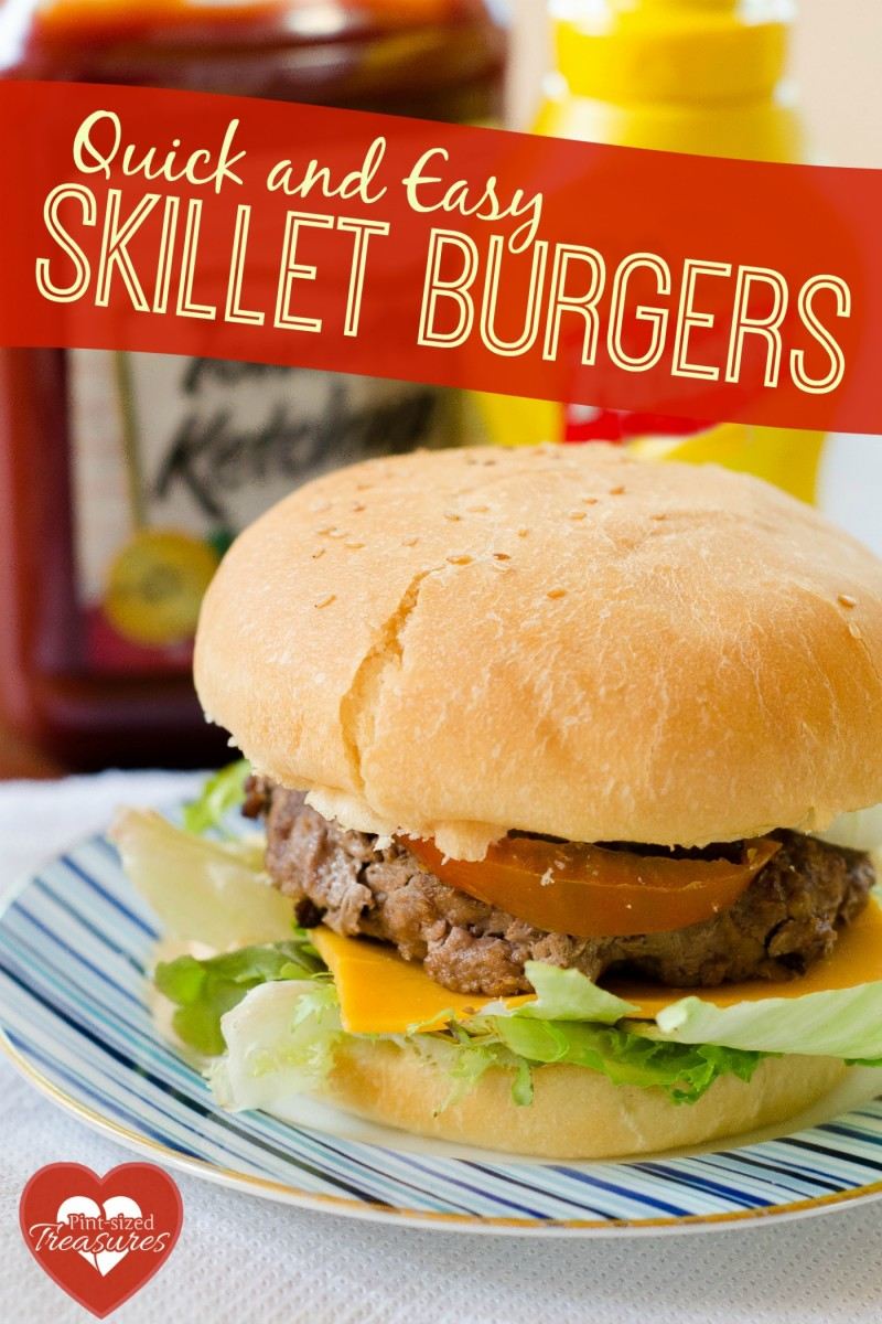 Easy Skillet Burgers