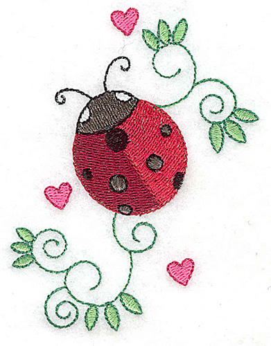 Embroidery Ladybug
