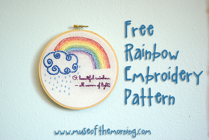 Embroidery Rainbow