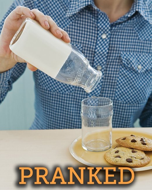 Fake Milk Prank
