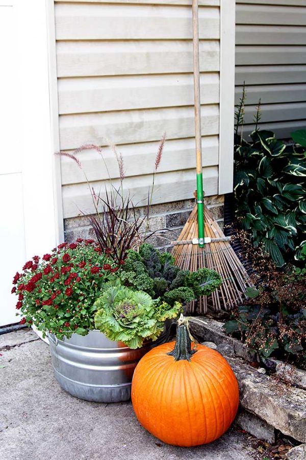 Fall Outdoor Planter