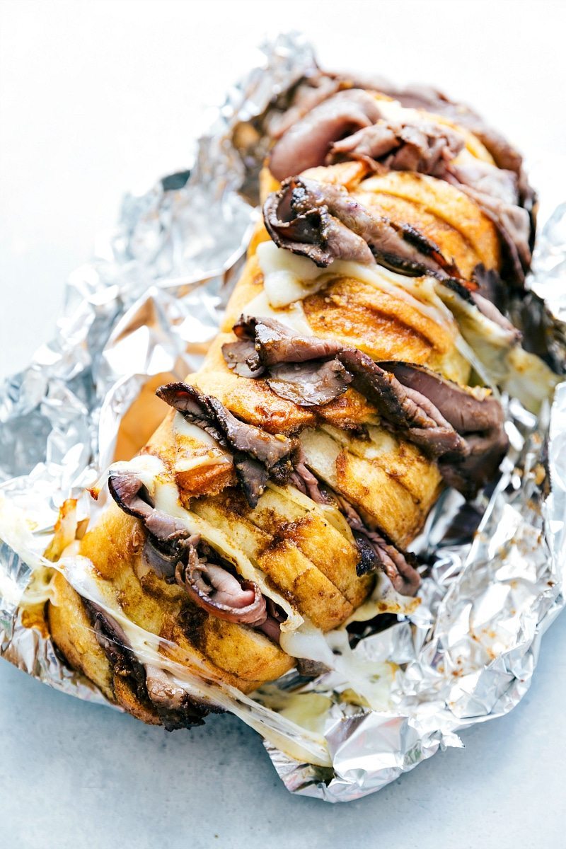 Foil Pack French Dip Sandwiches