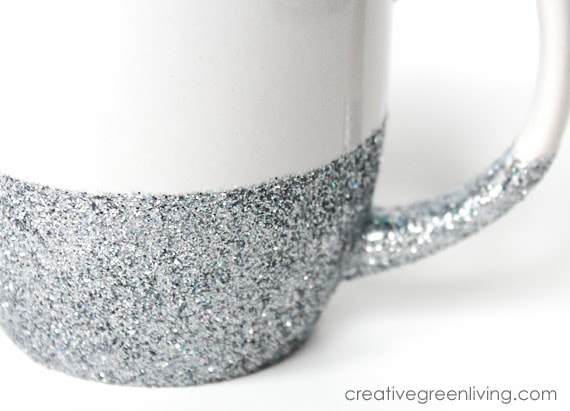Glitter Dipped Mug