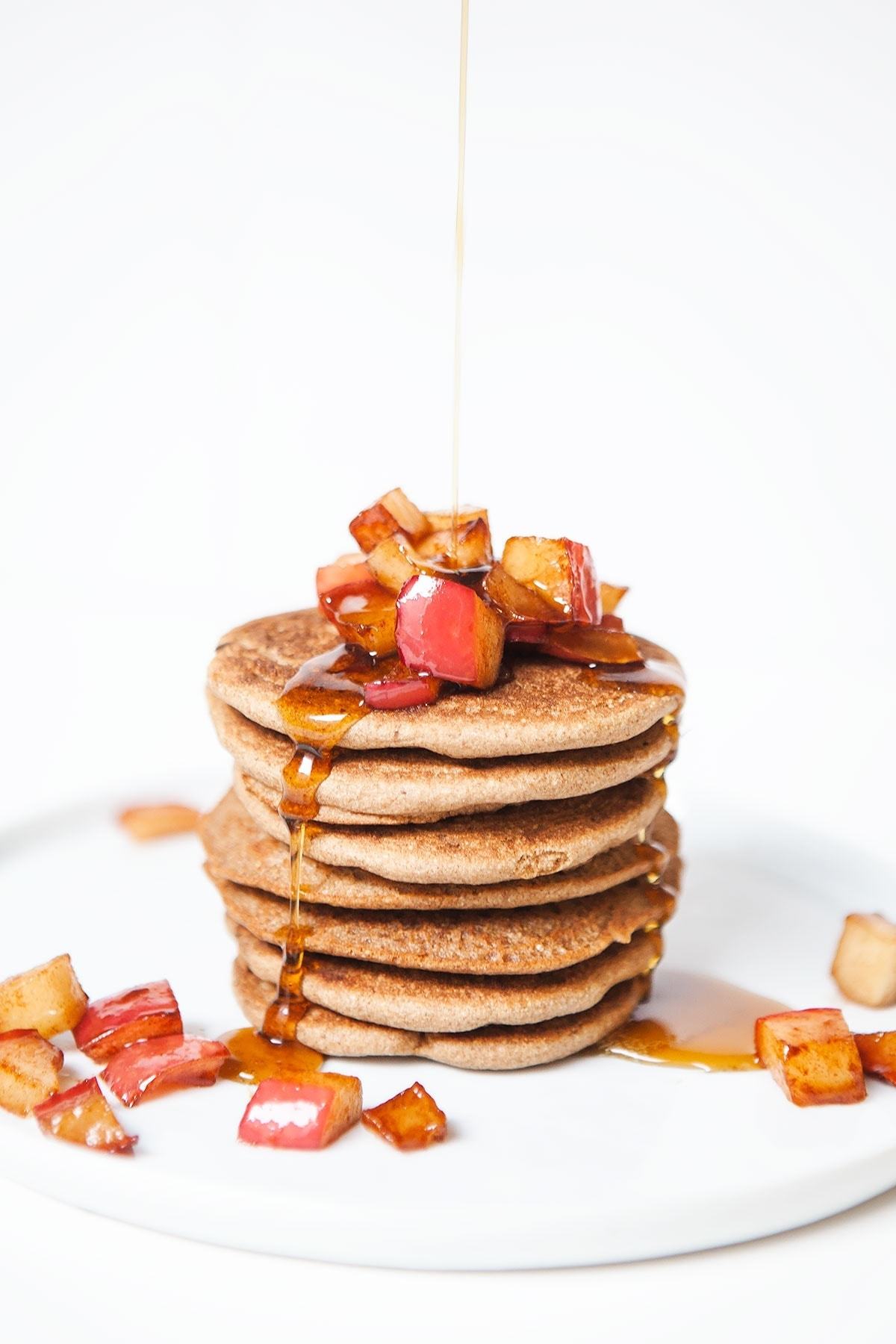Gluten-Free Apple Cinnamon Pancakes