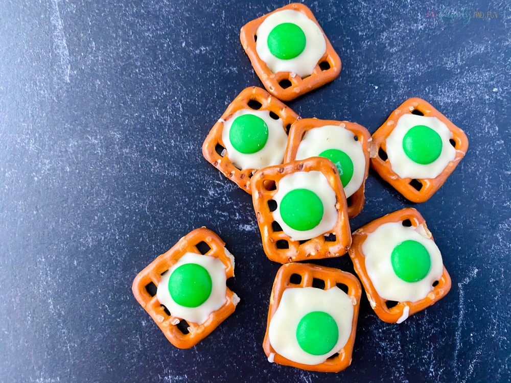 Green Eggs and Ham, Chocolate Covered Pretzels (11)