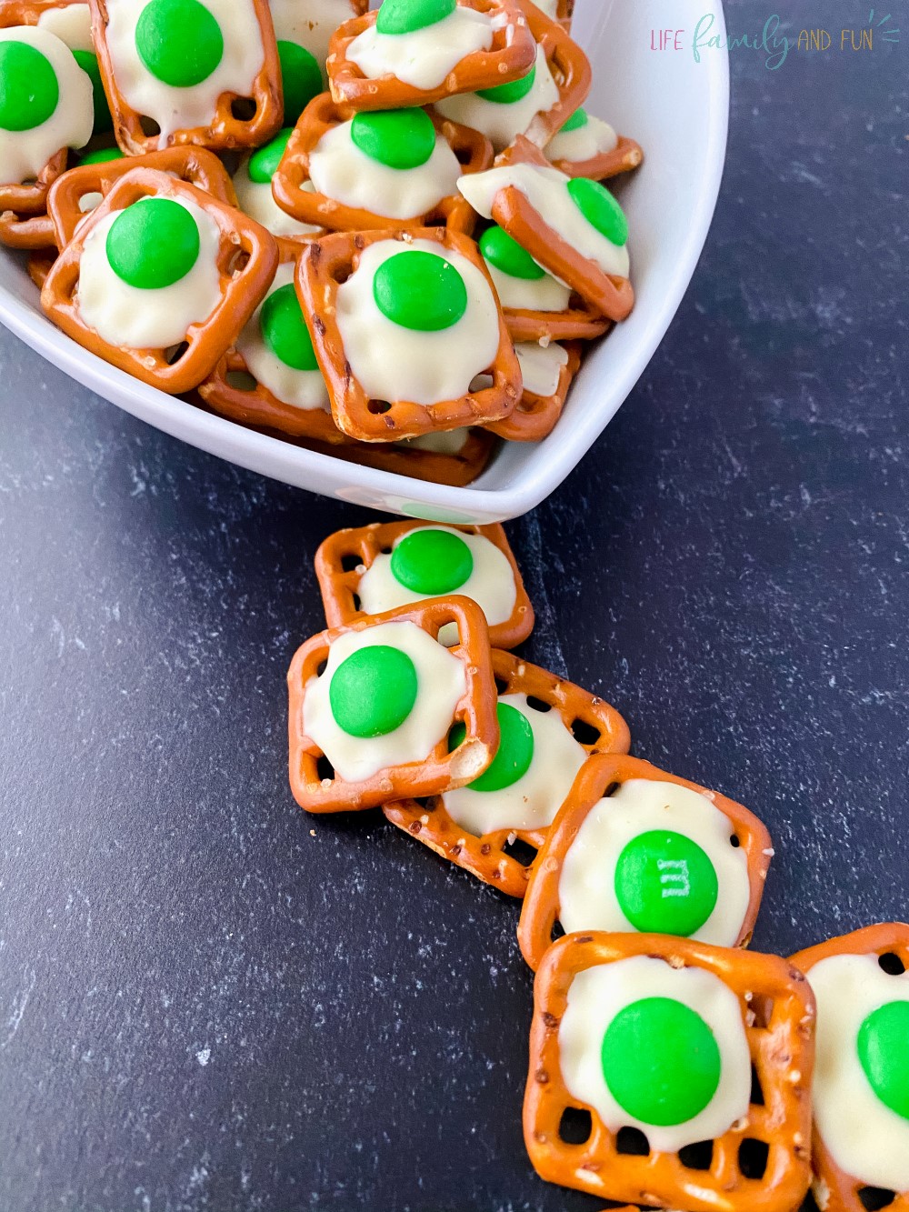 Green Eggs and Ham, Chocolate Covered Pretzels (13)