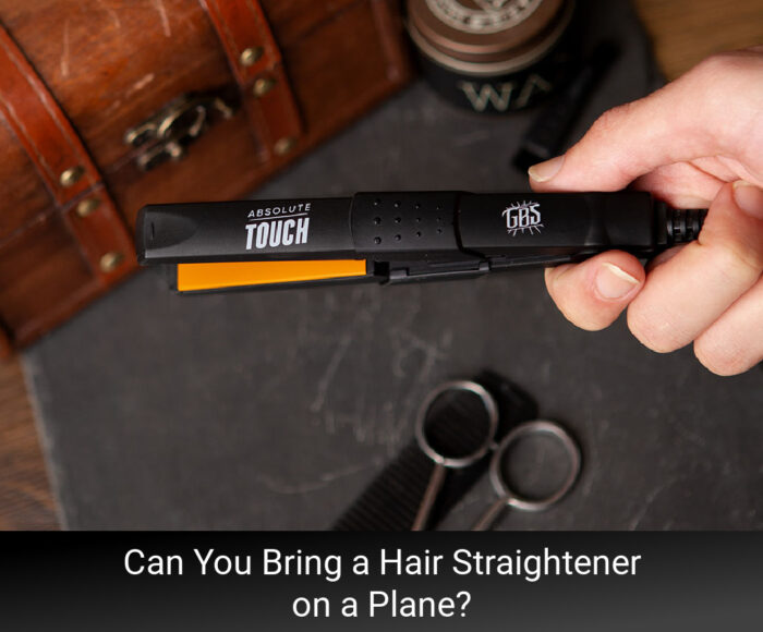 Can You Bring a Hair Straightener on a Plane?