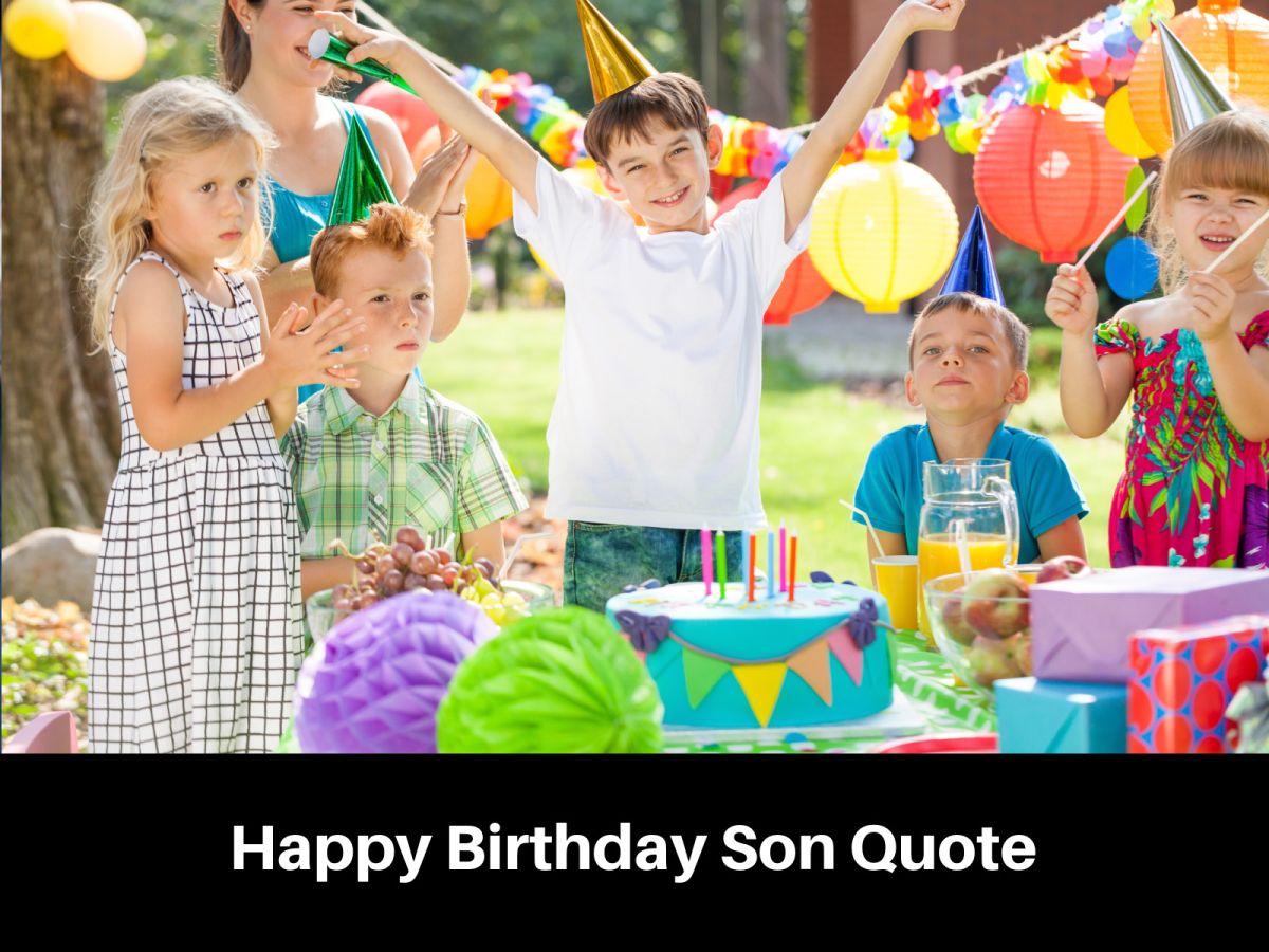 Happy Birthday Son Quote