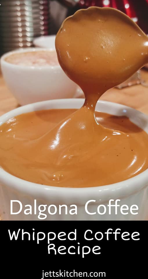 Hot Whipped Dalgona Coffee