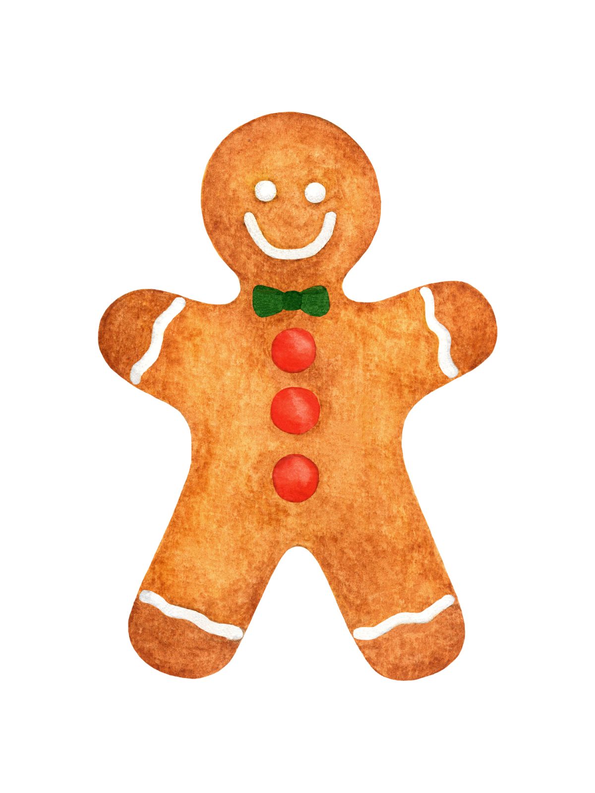 How To Draw A Gingerbread Man