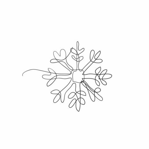 How To Draw A Snowflake