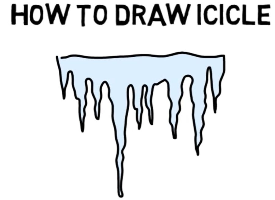 How To Draw Icicle