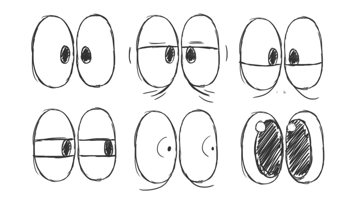 Set Abstract Black Collection Simple Line People Human Eye Doodle Outline  Element Vector Design Style Sketch Isolated On White Background  Illustration Stock Illustration - Download Image Now - iStock