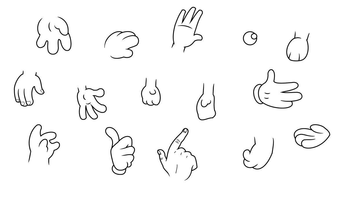 How to Draw Cartoon Hands
