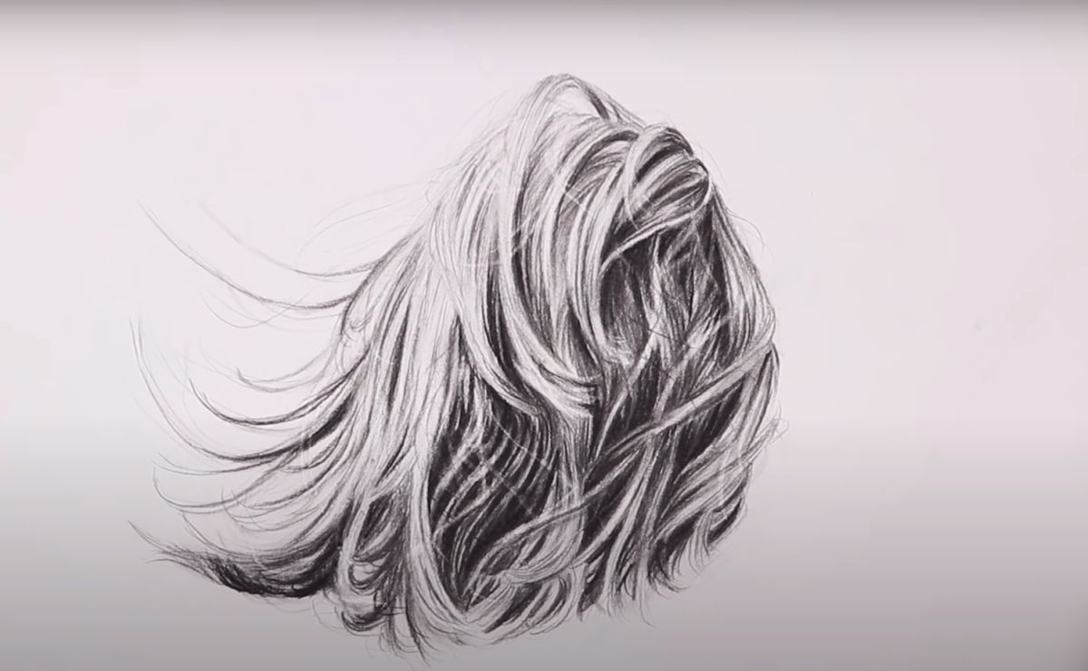 How to Draw Hair Texture