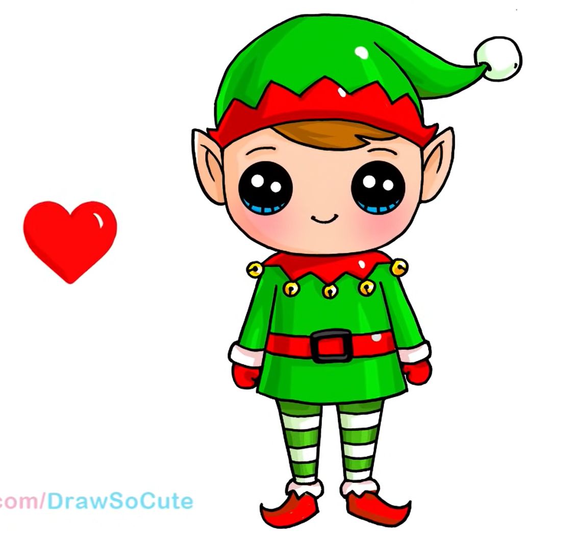 How to Draw a Cute Elf