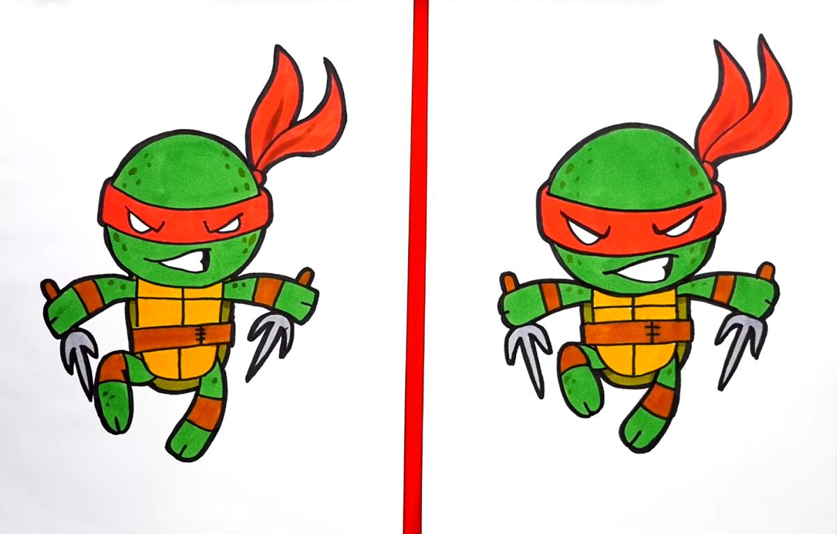 How to Draw a Ninja Turtle