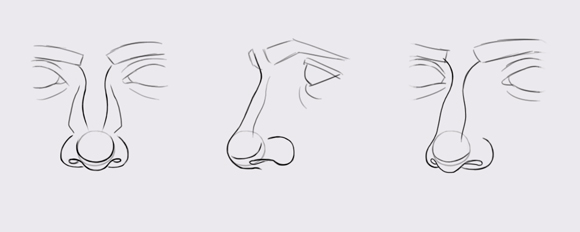 How to Draw a Roman Nose