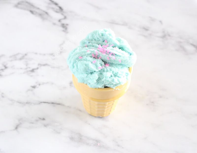How to Make Ice Cream Cloud Slime Without Borax