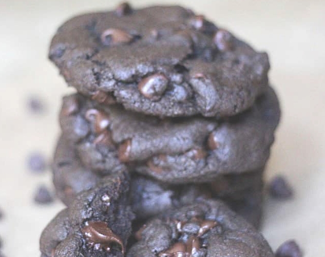 How to Make Thick & Chewy Double Chocolate Chip Cookies