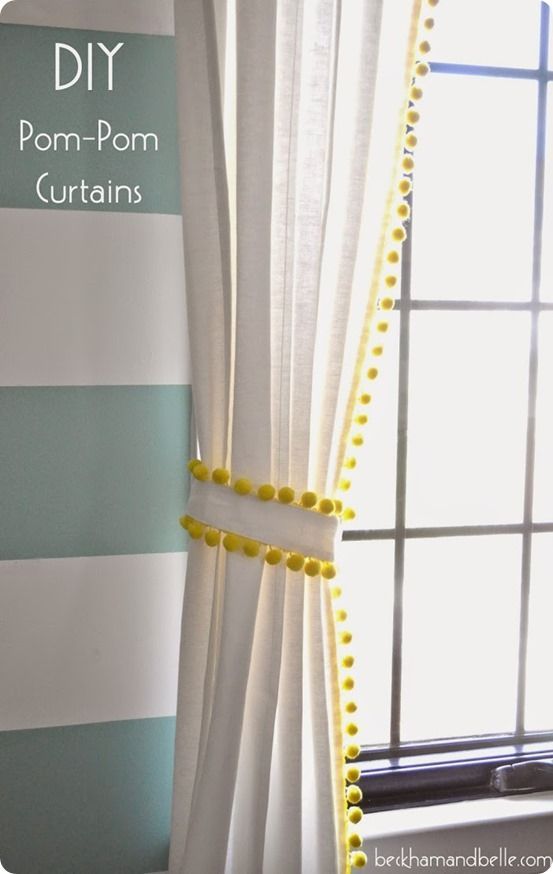 Ikea Pom Pom Curtains