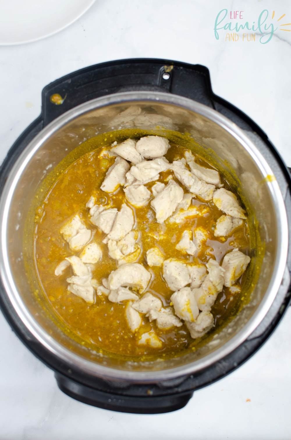 Instant Pot Chicken Curry - ready