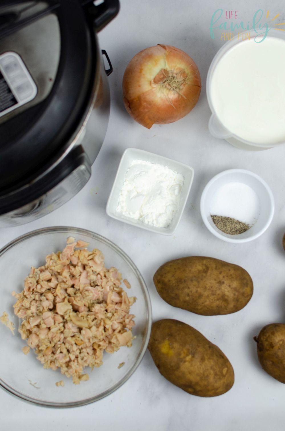 Instant Pot Clam Chowder Recipe Ingredients