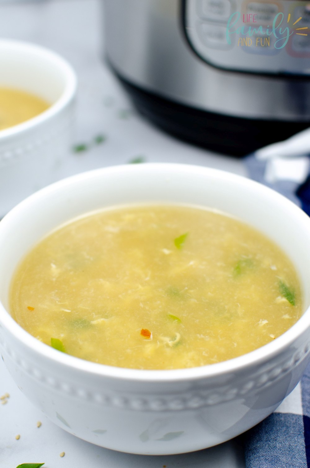Instant Pot Egg Drop Soup Recipe - kids best soup
