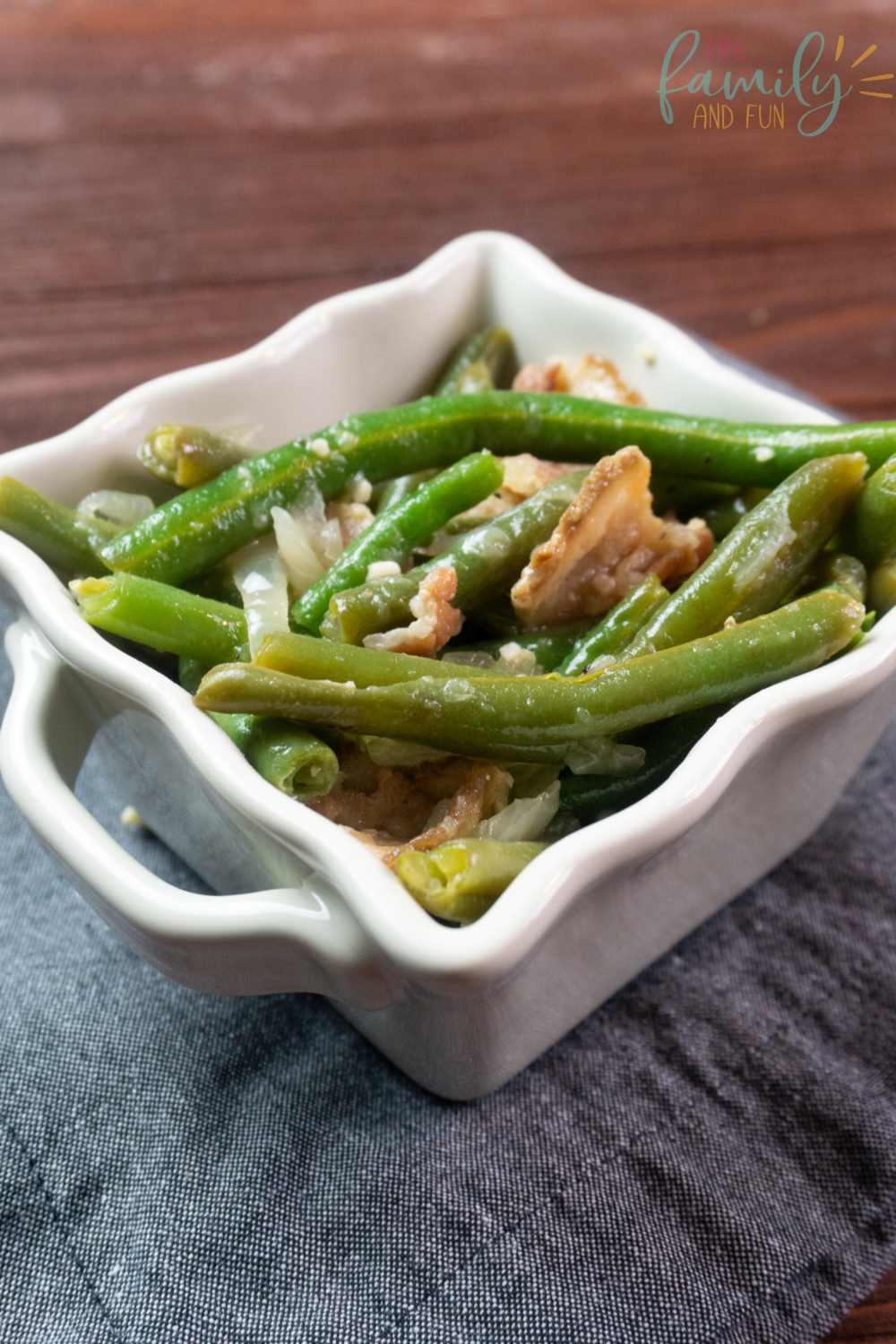 Instant Pot Green Beans and Bacon - healthy recipe