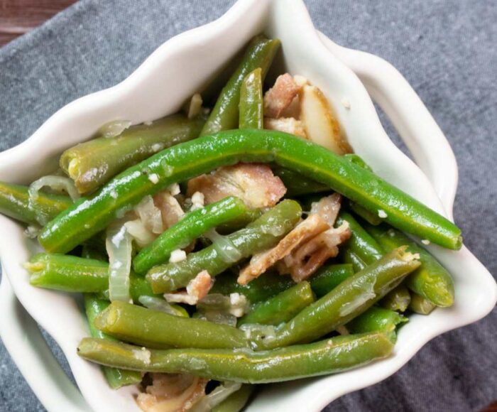Instant Pot Green Beans and Bacon