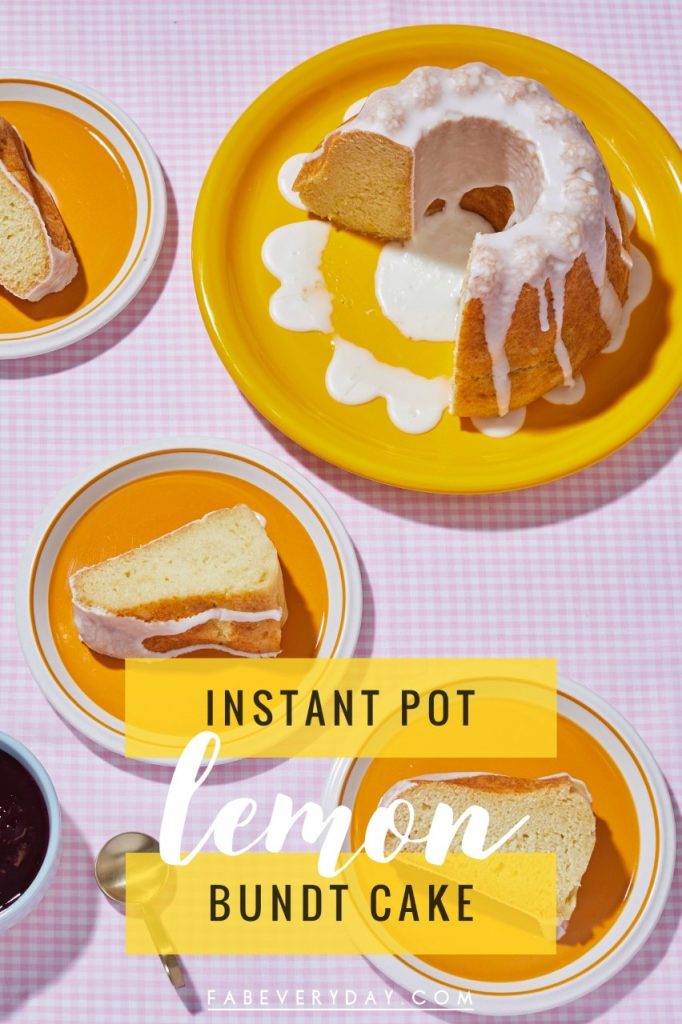 Instant Pot Lemon Bundt Cake