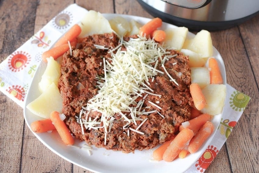 Instant Pot Meatloaf Recipe With Potatoes and Carrots - how to make