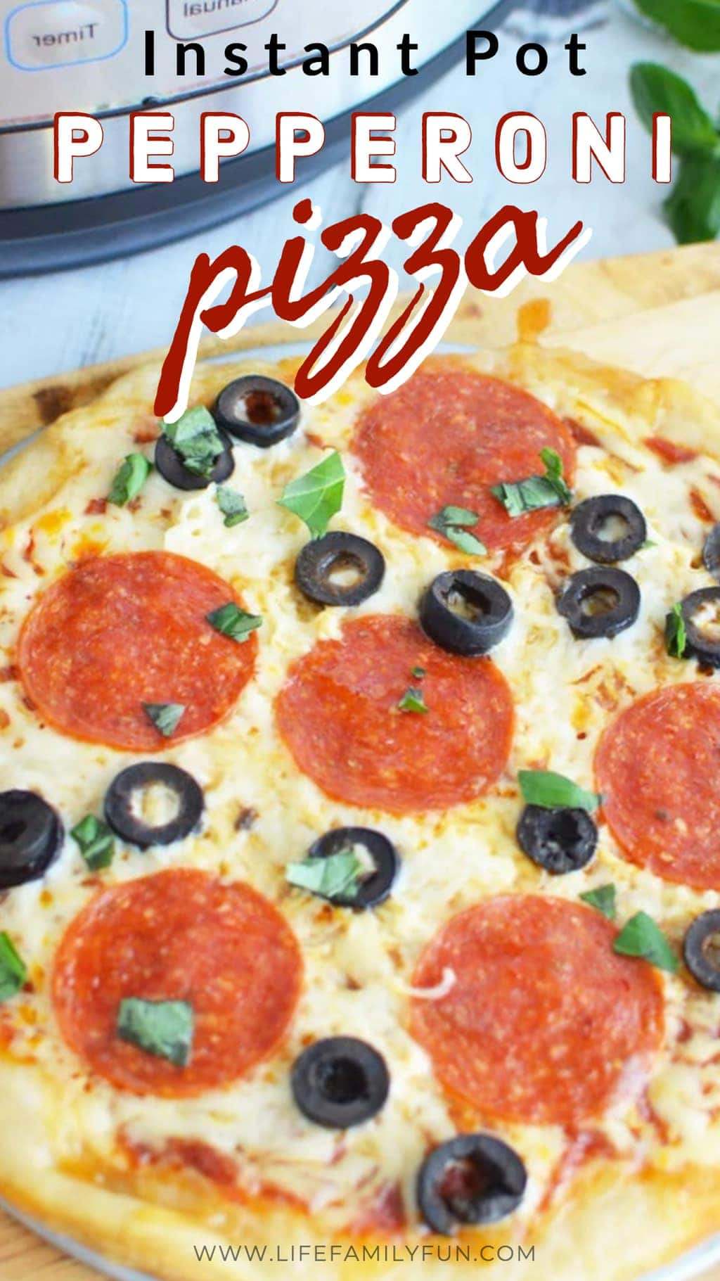 Instant Pot Pizza - pizza collage