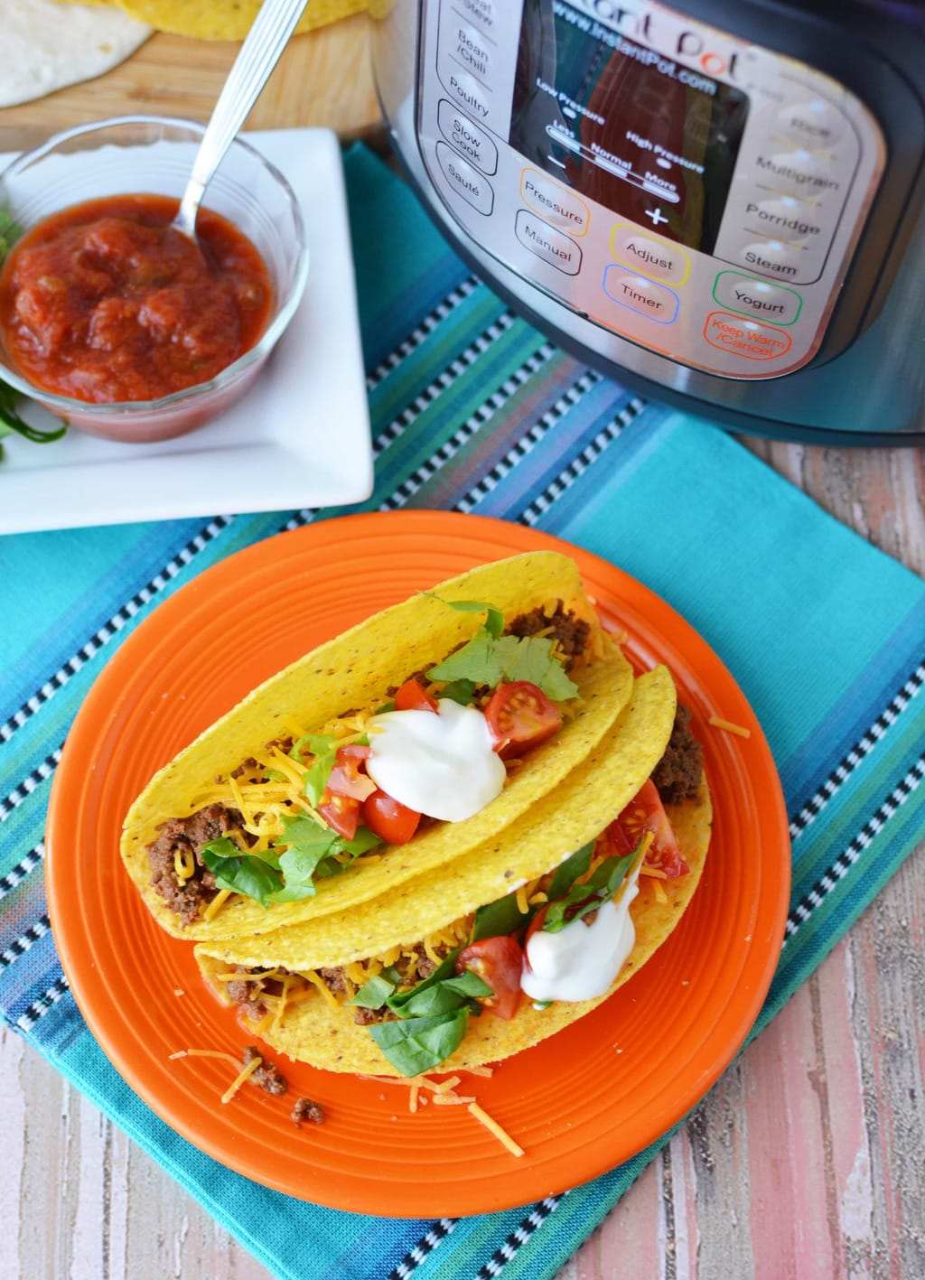 Instant Pot Tacos Meat - how to make
