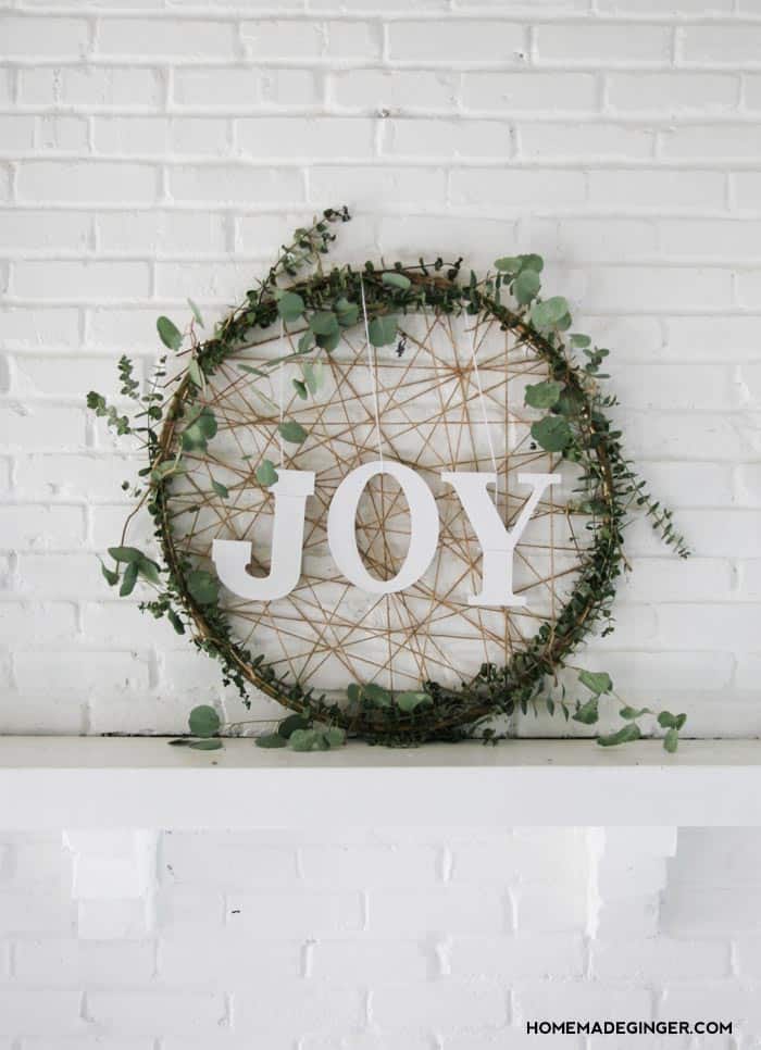 JOY Wreath
